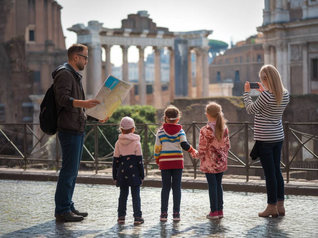 Visiter Rome avec ses enfants